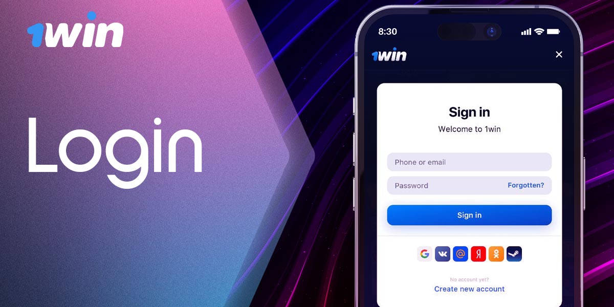 Step-by-step guide to logging into your account on the 1Win website and the 1Win mobile app.