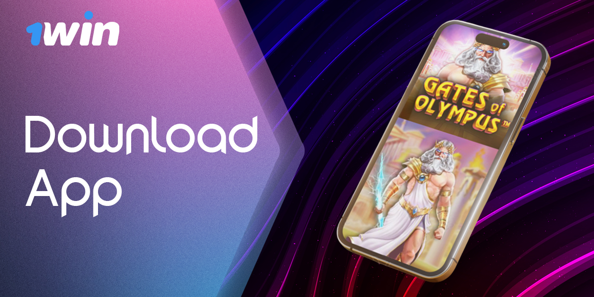 Gates of Olympus game for 1win mobile app users