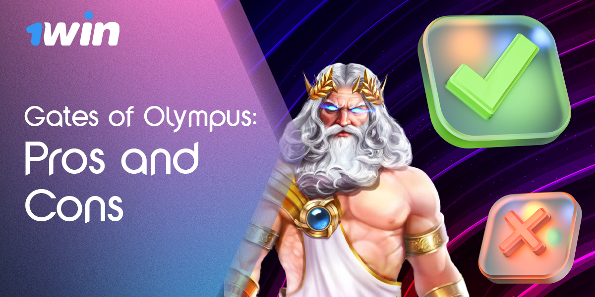 Advantages and disadvantages of online slot on Gates of Olympus 1win