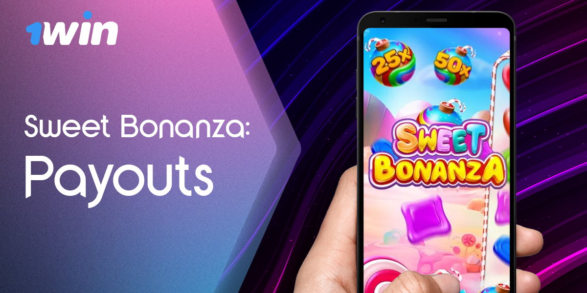 Symbol combinations and payouts in Sweet Bonanza at 1win India