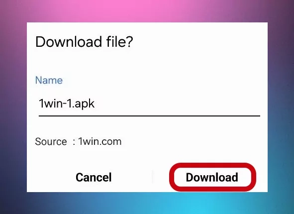 Download 1Win APK